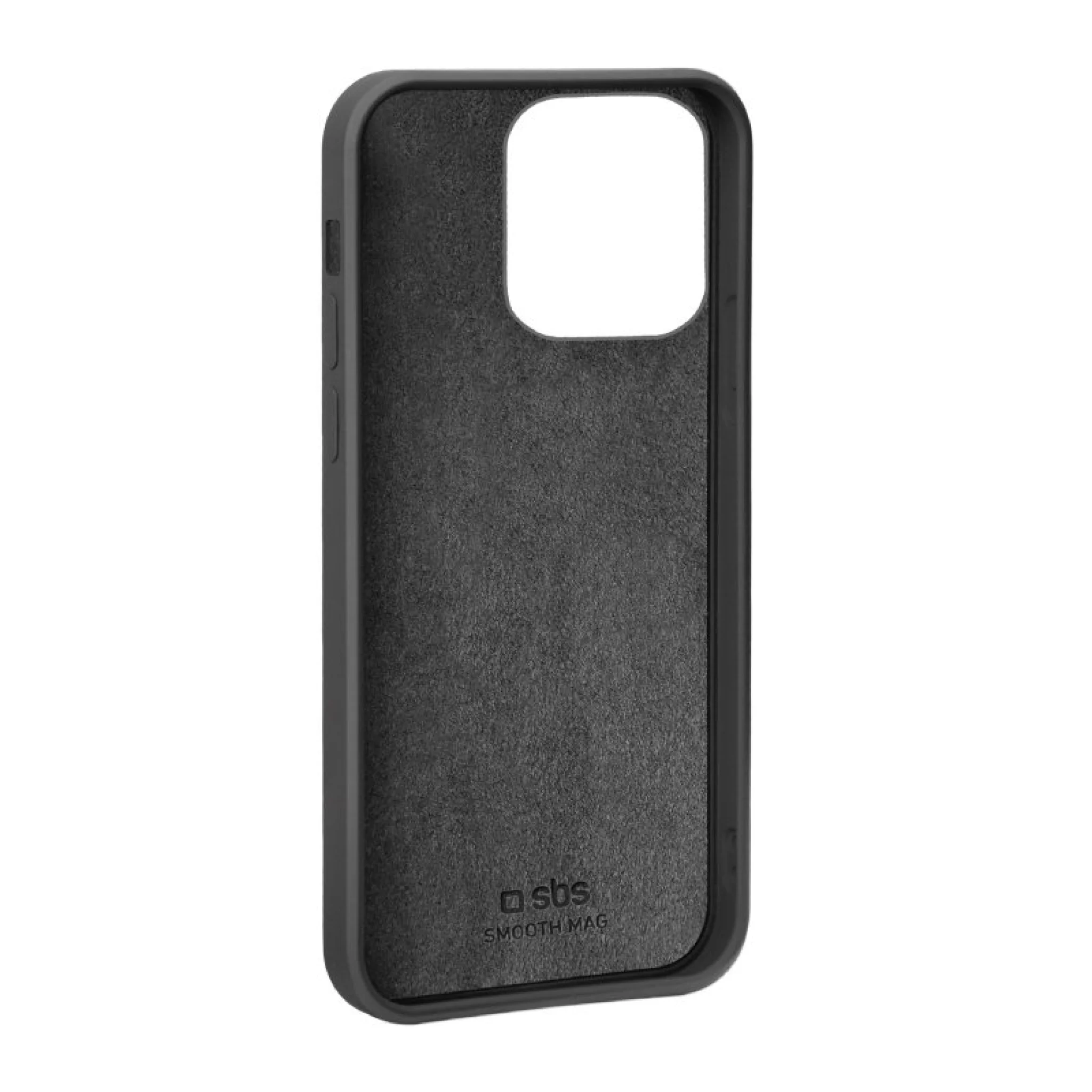 SBS Novelty MagSafe® kompatibelt cover til iPhone 14 Pro® med magnetisk opladning. Sort