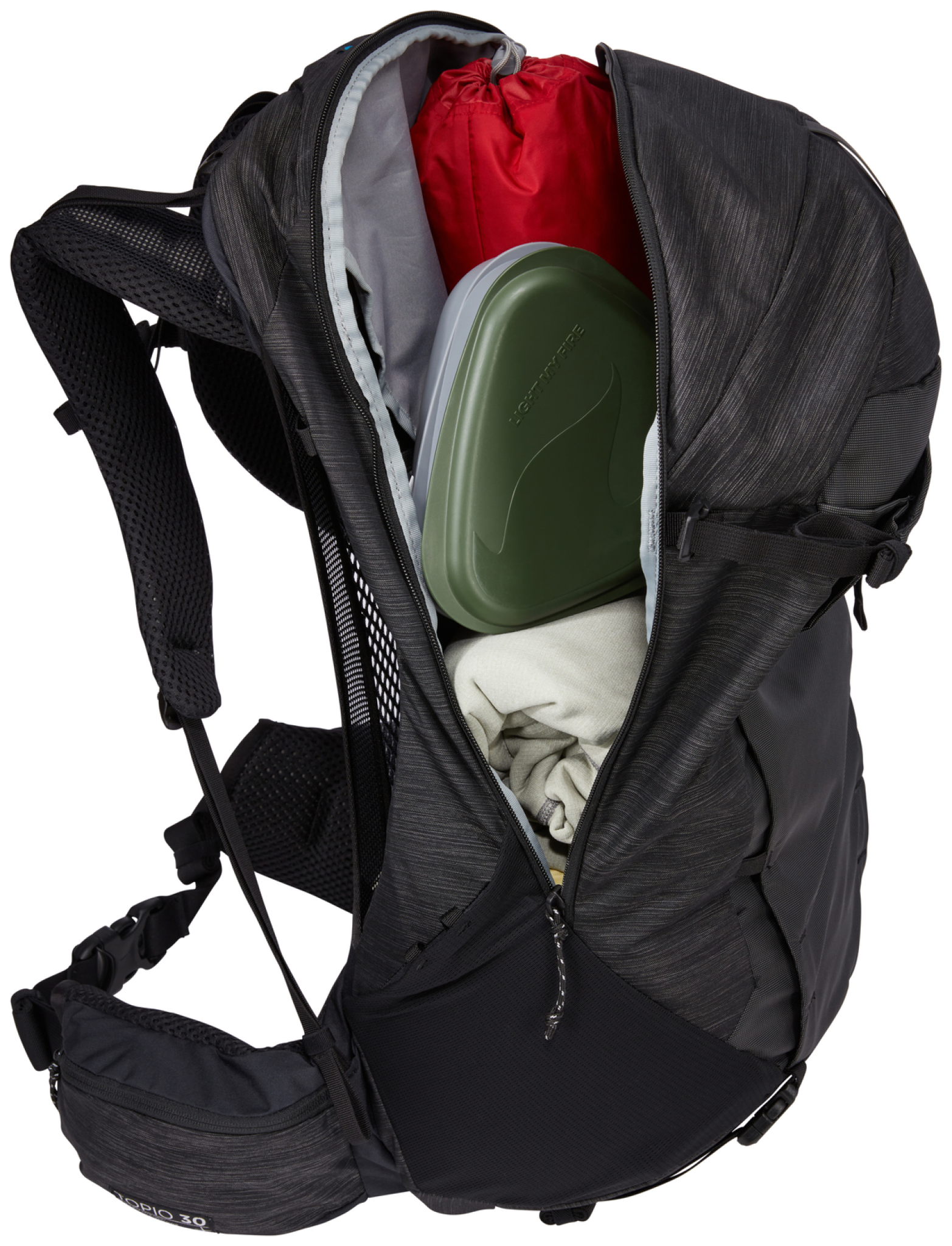 Thule Topio 30L vandrerygsæk. Sort