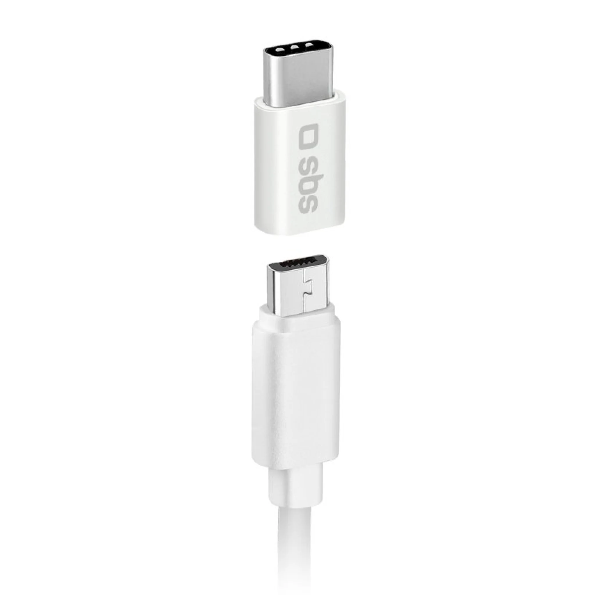 SBS Type-C-adapter. Hvid