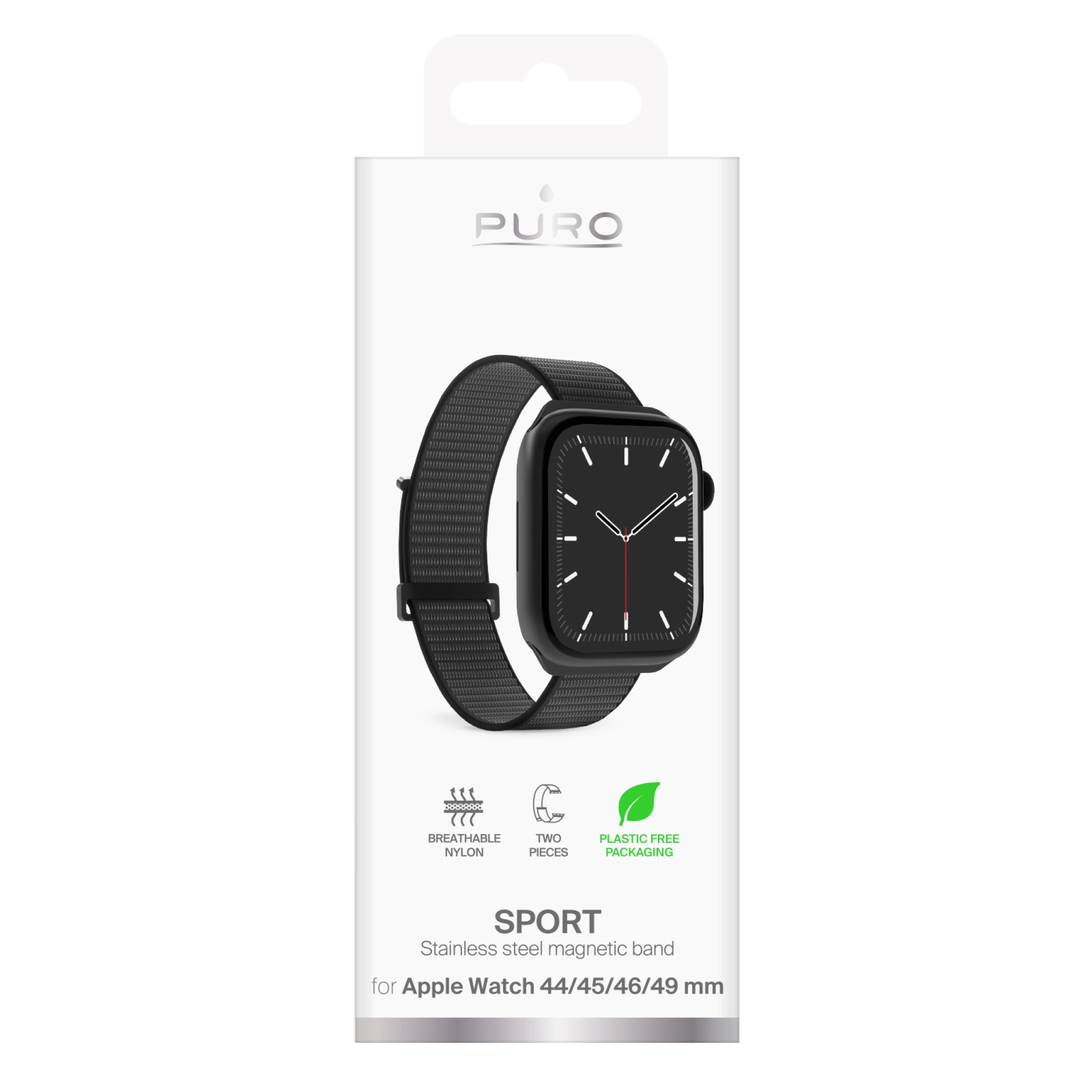 PURO sportsrem til Apple Watch 42/44/45/49 mm