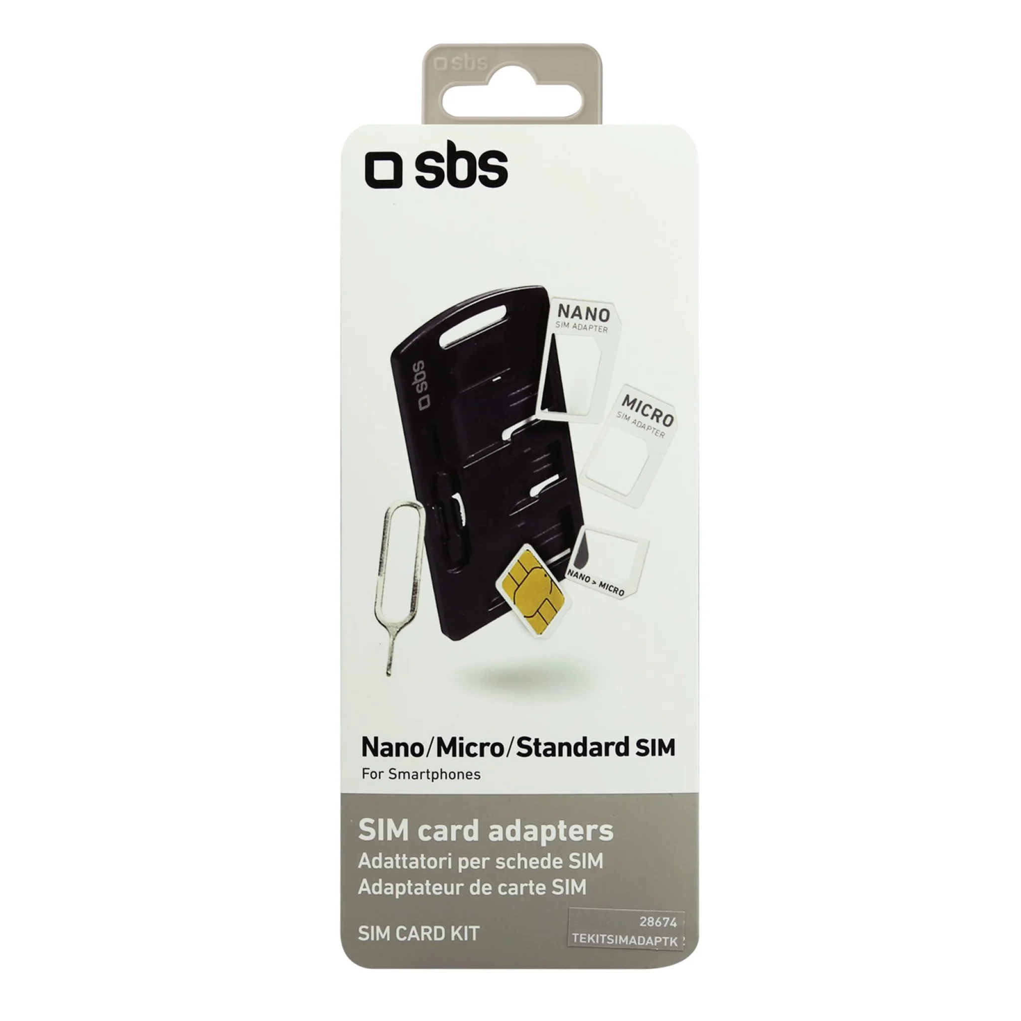 SBS simkort adapter