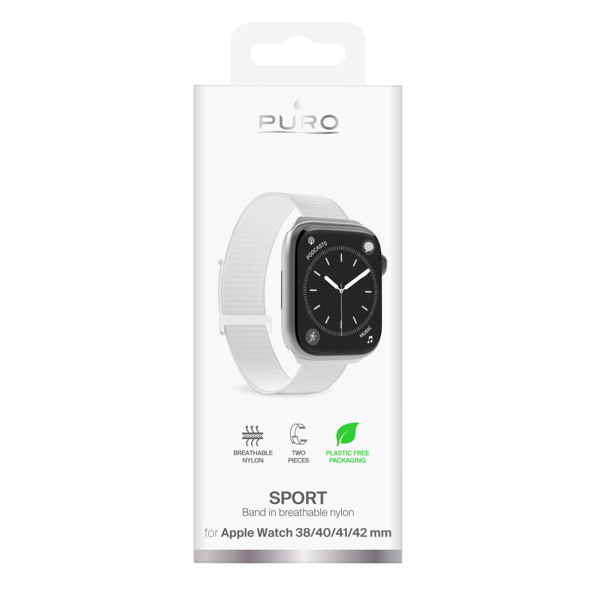 PURO sportsrem til Apple Watch 38/40/41 mm