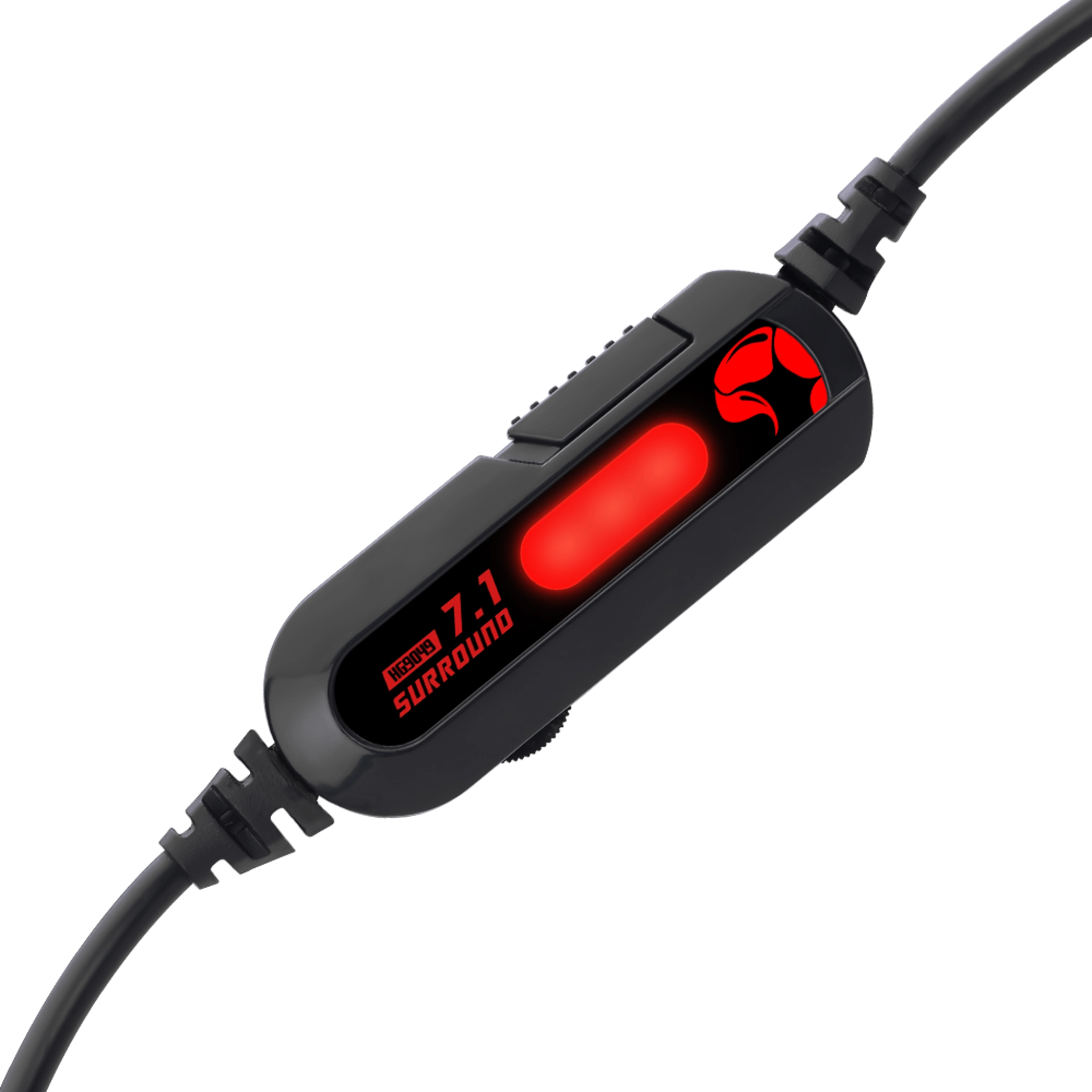 Marvo gaming headset m/mic. Sort/rød