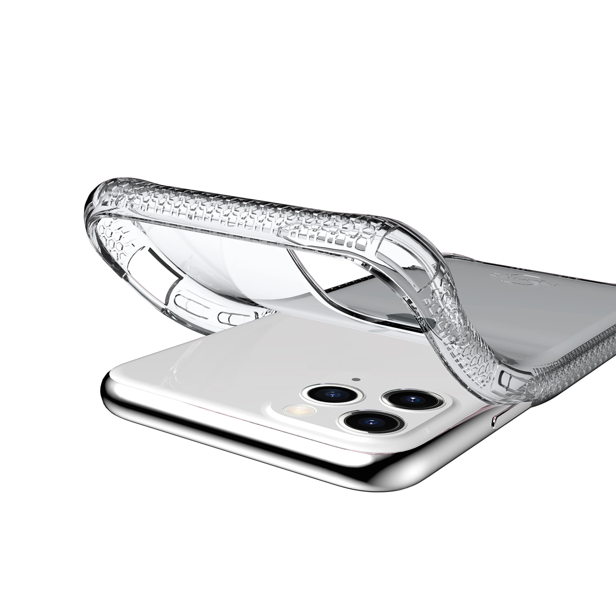 ITSKINS NANO GEL cover til iPhone 11 Pro / XS / X®. Gennemsigtig ITSKINS NANO GEL cover til iPhone 11 Pro / XS / X®. Gennemsigtig