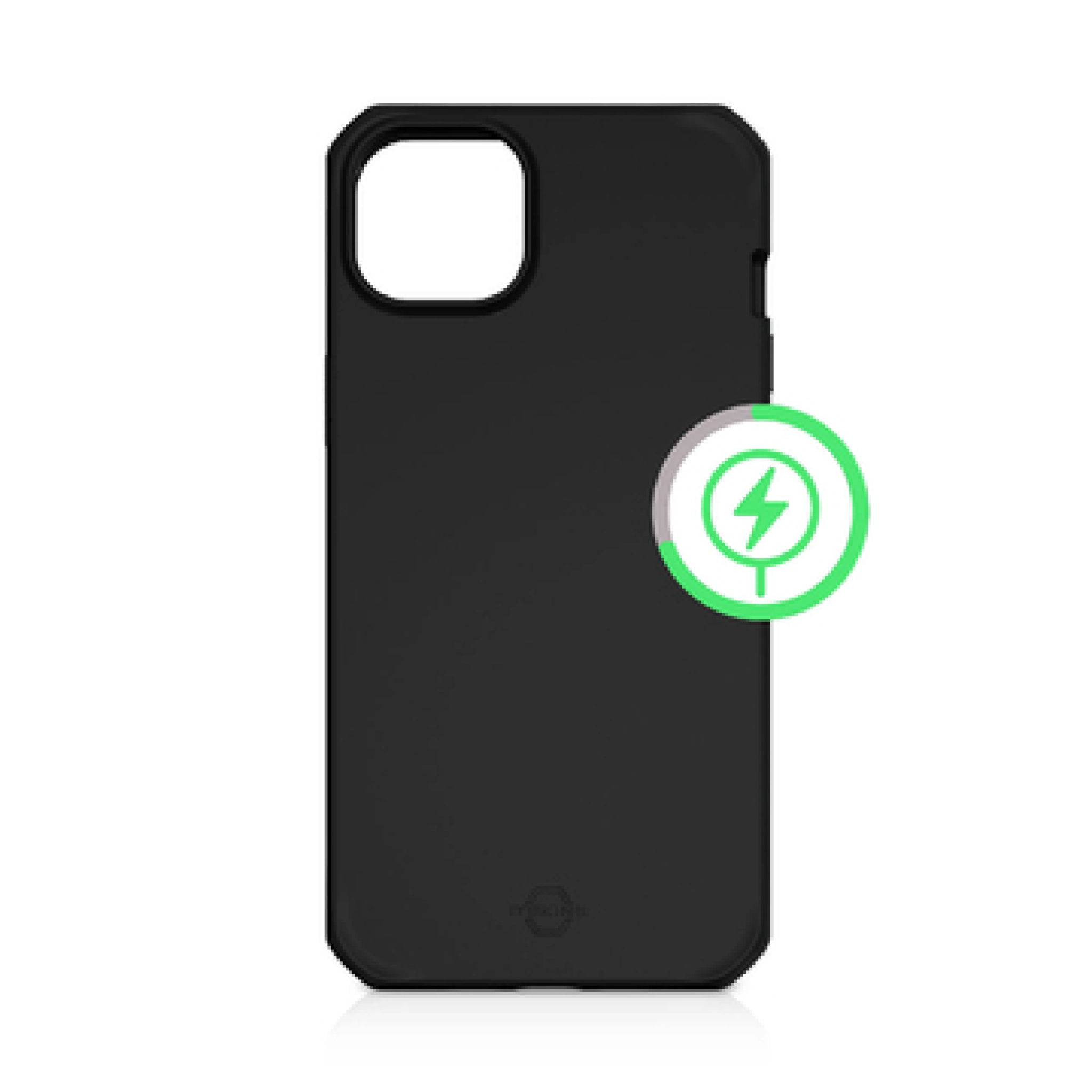 ITSKINS SPECTRUM MAGSAFE SILK cover til iPhone 14 Plus®. Sort